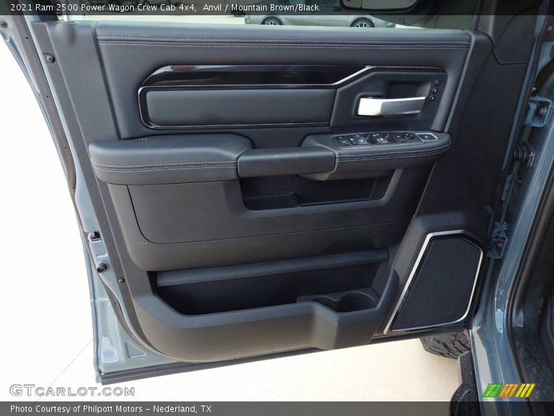 Door Panel of 2021 2500 Power Wagon Crew Cab 4x4