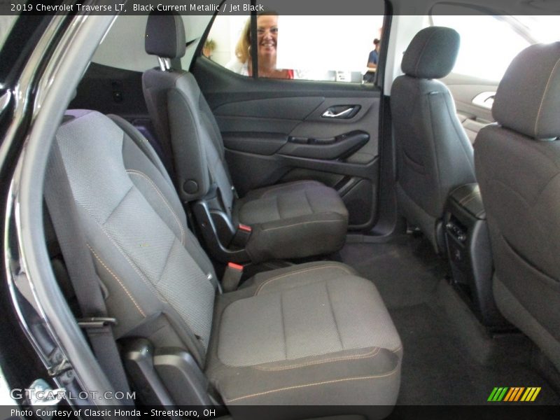 Black Current Metallic / Jet Black 2019 Chevrolet Traverse LT