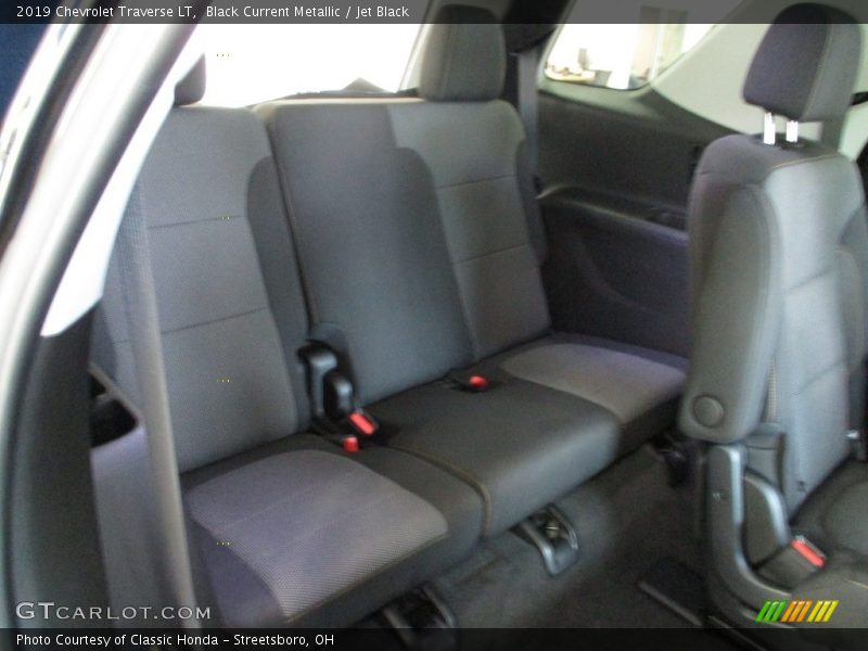 Black Current Metallic / Jet Black 2019 Chevrolet Traverse LT