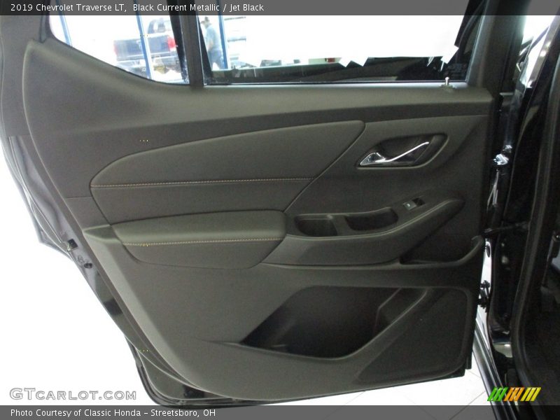 Black Current Metallic / Jet Black 2019 Chevrolet Traverse LT