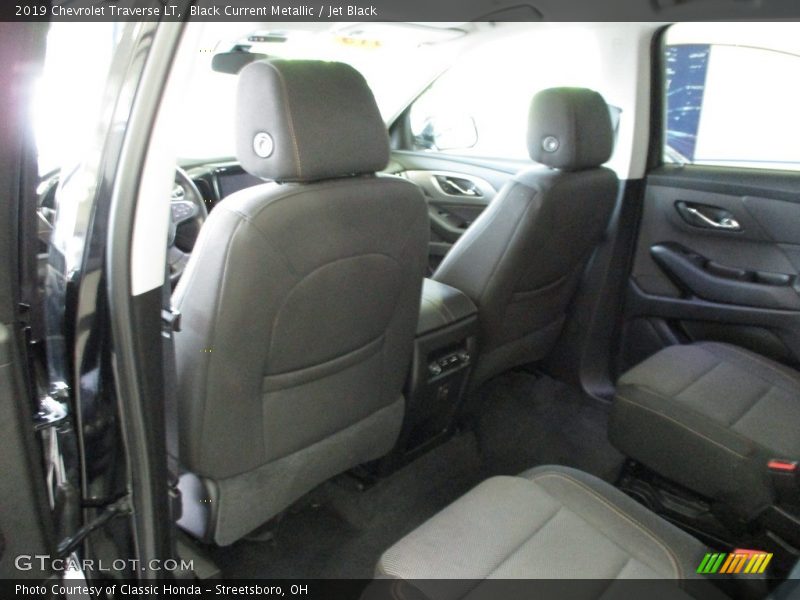 Black Current Metallic / Jet Black 2019 Chevrolet Traverse LT
