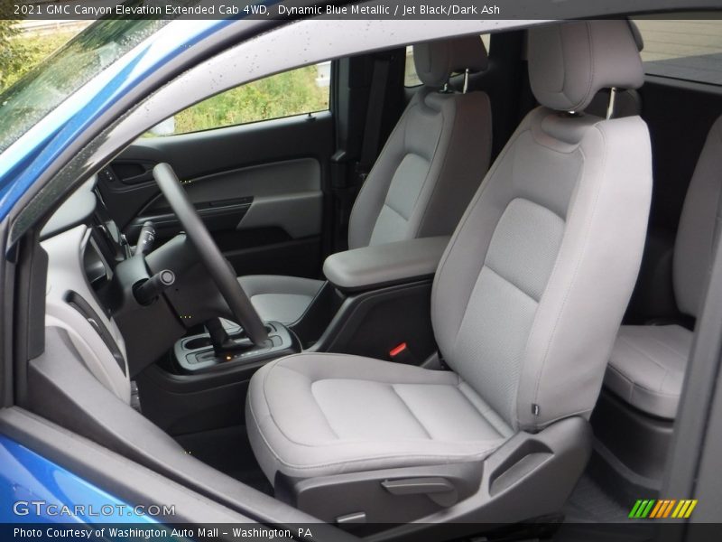 Dynamic Blue Metallic / Jet Black/Dark Ash 2021 GMC Canyon Elevation Extended Cab 4WD