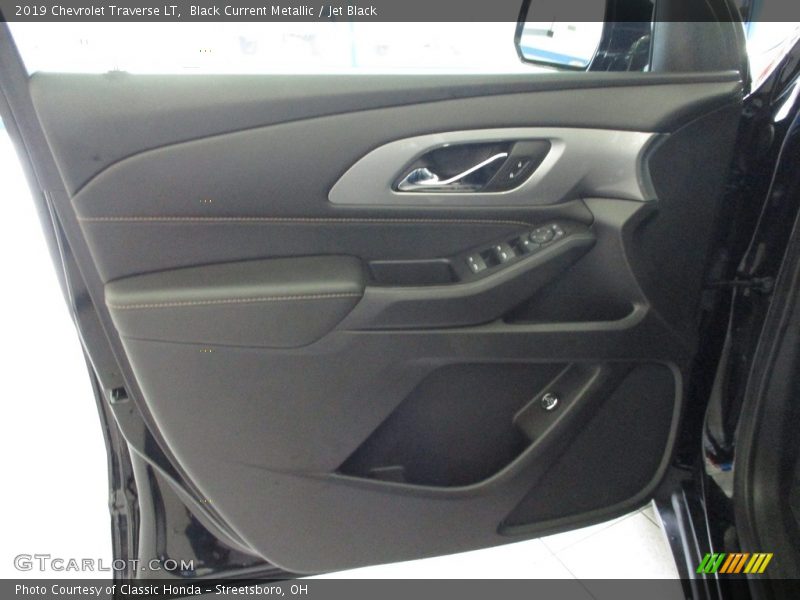 Black Current Metallic / Jet Black 2019 Chevrolet Traverse LT