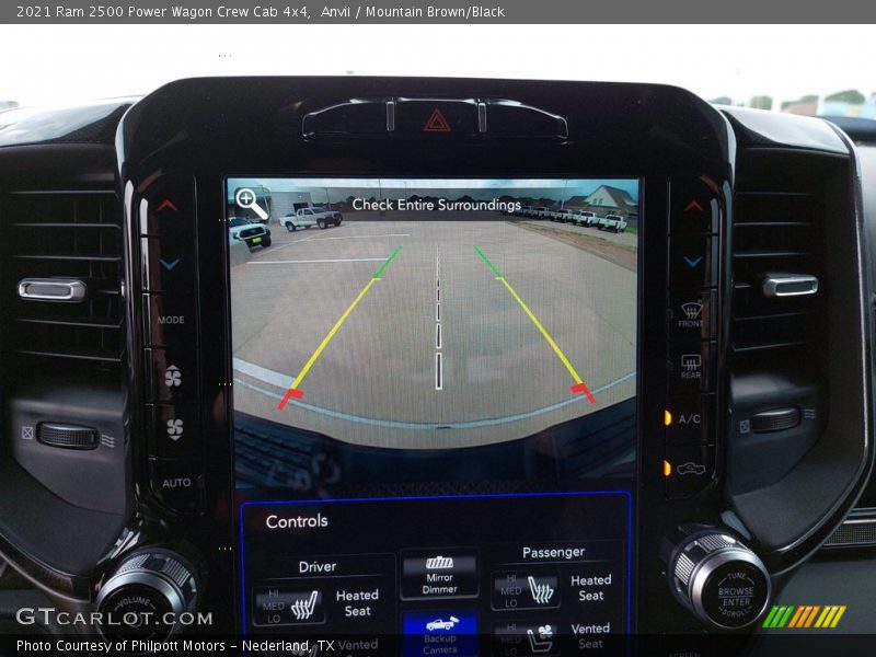 Navigation of 2021 2500 Power Wagon Crew Cab 4x4