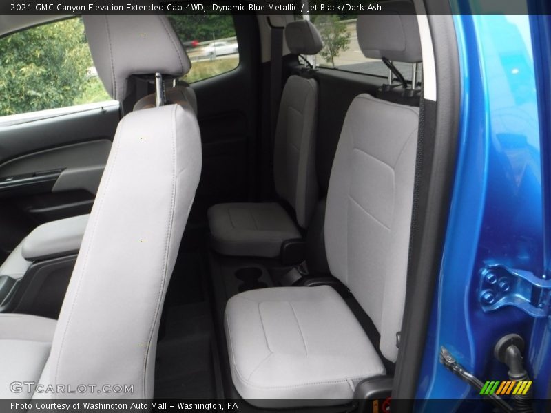 Dynamic Blue Metallic / Jet Black/Dark Ash 2021 GMC Canyon Elevation Extended Cab 4WD