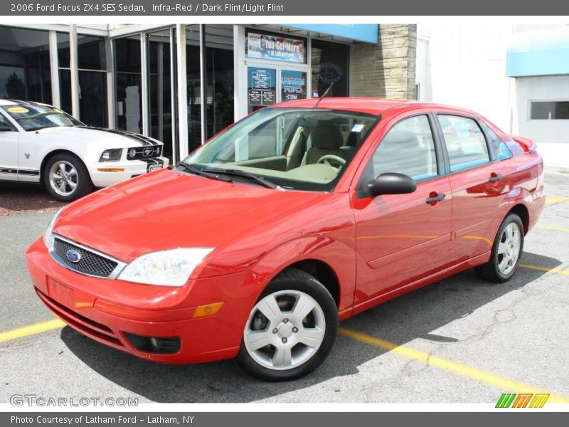 Infra-Red / Dark Flint/Light Flint 2006 Ford Focus ZX4 SES Sedan