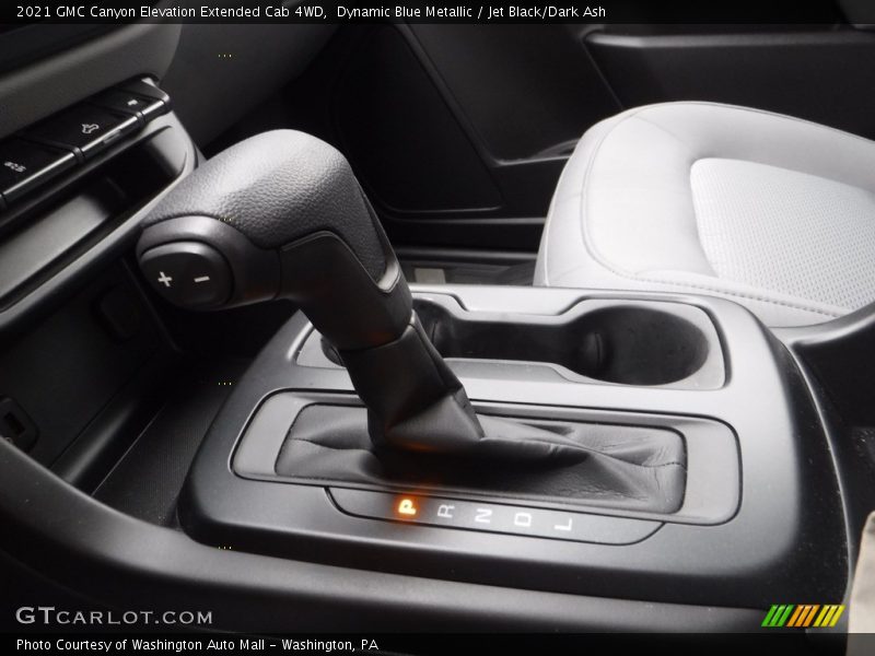 Dynamic Blue Metallic / Jet Black/Dark Ash 2021 GMC Canyon Elevation Extended Cab 4WD