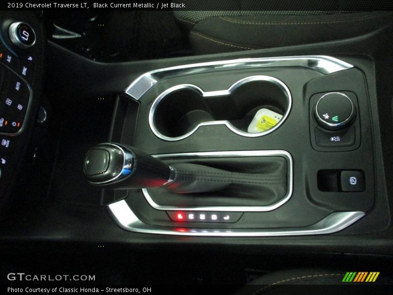 Black Current Metallic / Jet Black 2019 Chevrolet Traverse LT