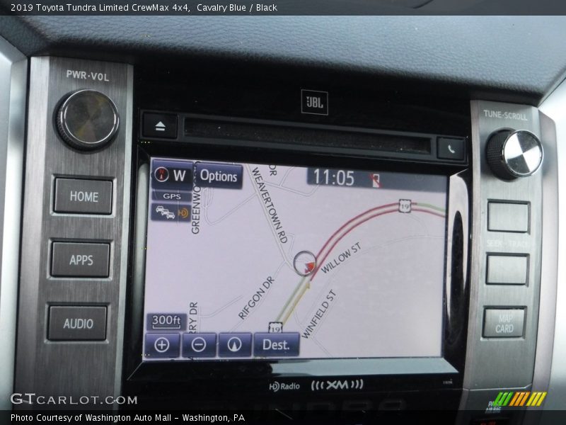 Cavalry Blue / Black 2019 Toyota Tundra Limited CrewMax 4x4