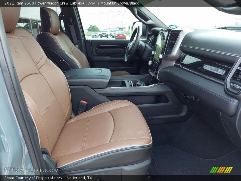 Front Seat of 2021 2500 Power Wagon Crew Cab 4x4