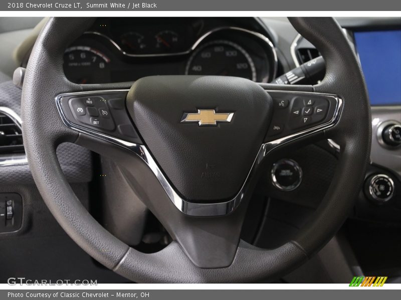 Summit White / Jet Black 2018 Chevrolet Cruze LT
