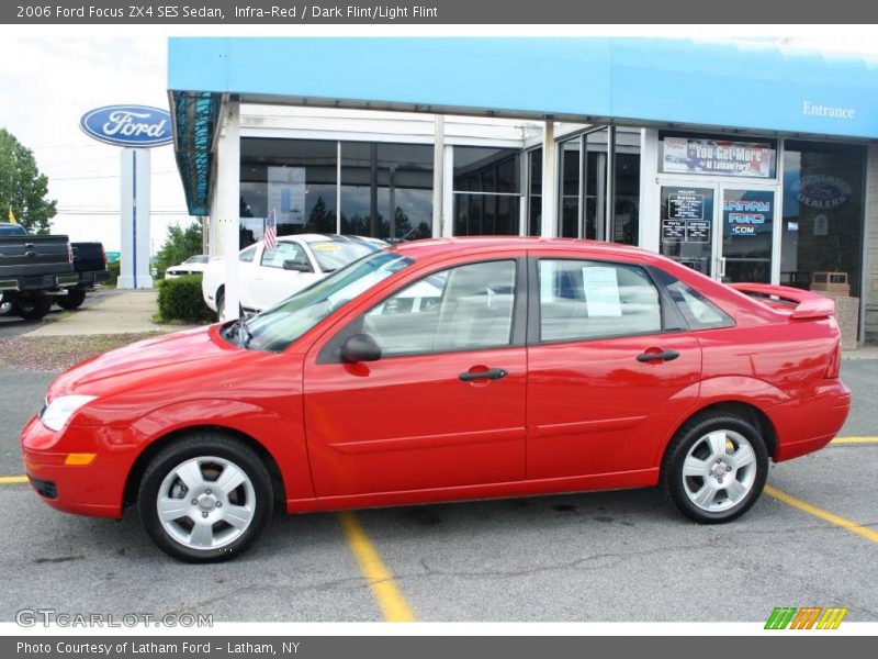Infra-Red / Dark Flint/Light Flint 2006 Ford Focus ZX4 SES Sedan