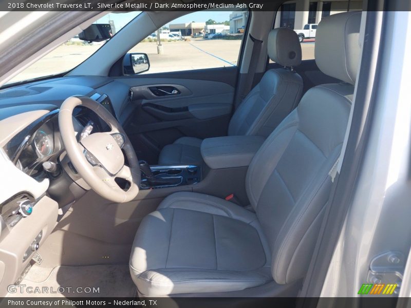 Front Seat of 2018 Traverse LT