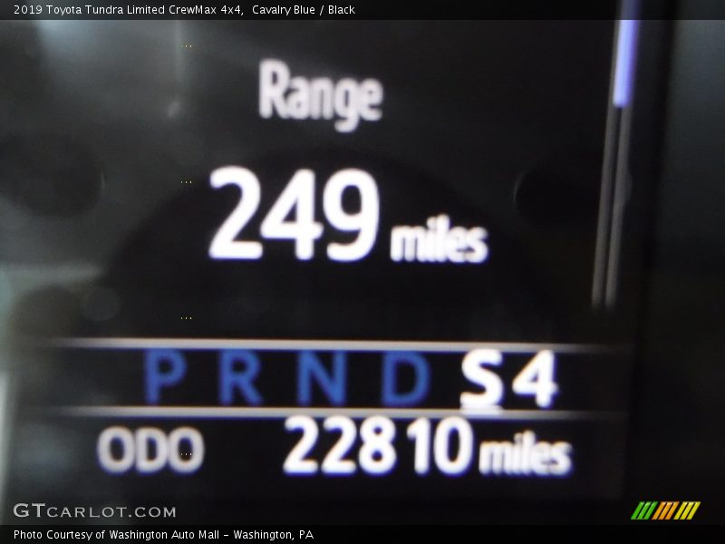 Cavalry Blue / Black 2019 Toyota Tundra Limited CrewMax 4x4