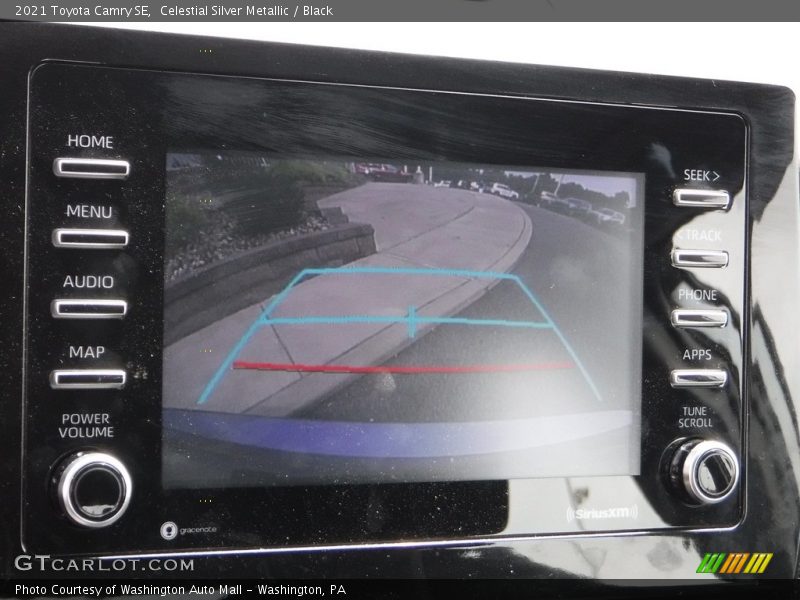 Celestial Silver Metallic / Black 2021 Toyota Camry SE