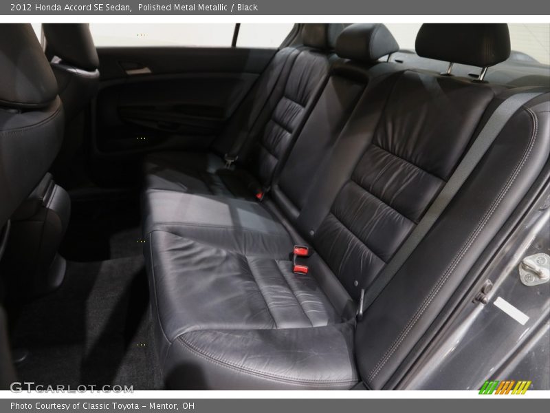 Polished Metal Metallic / Black 2012 Honda Accord SE Sedan