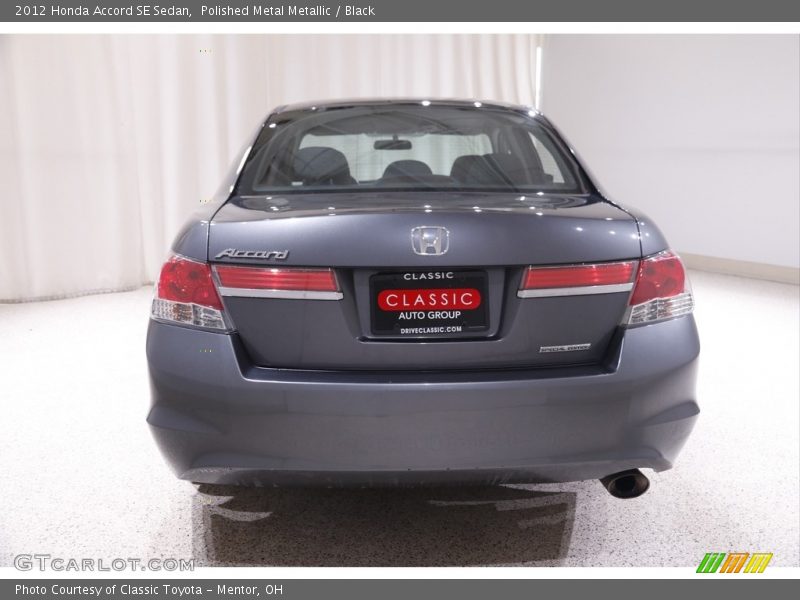 Polished Metal Metallic / Black 2012 Honda Accord SE Sedan