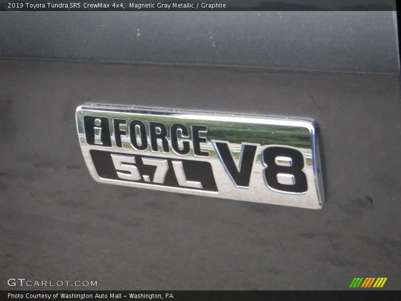 Magnetic Gray Metallic / Graphite 2019 Toyota Tundra SR5 CrewMax 4x4
