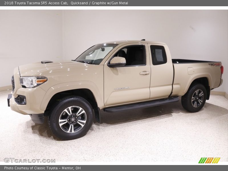 Quicksand / Graphite w/Gun Metal 2018 Toyota Tacoma SR5 Access Cab