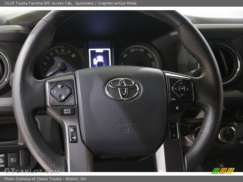 Quicksand / Graphite w/Gun Metal 2018 Toyota Tacoma SR5 Access Cab