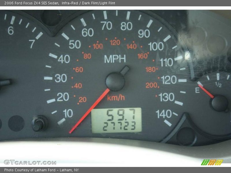 Infra-Red / Dark Flint/Light Flint 2006 Ford Focus ZX4 SES Sedan