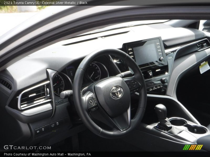 Celestial Silver Metallic / Black 2021 Toyota Camry SE