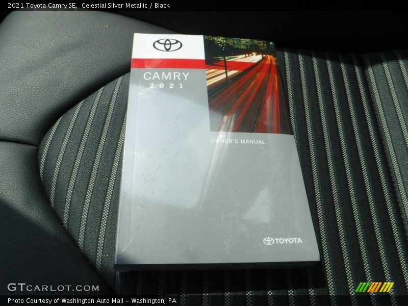 Celestial Silver Metallic / Black 2021 Toyota Camry SE