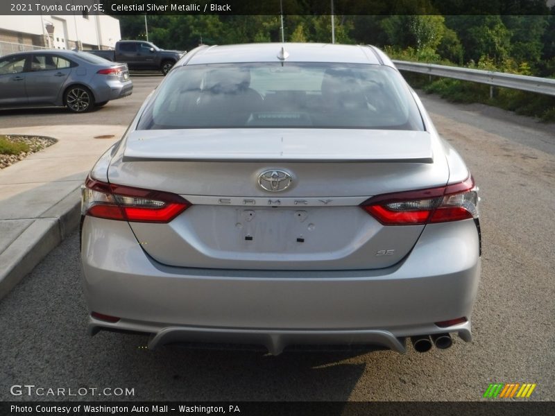 Celestial Silver Metallic / Black 2021 Toyota Camry SE