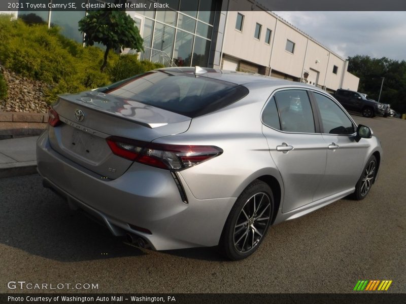 Celestial Silver Metallic / Black 2021 Toyota Camry SE