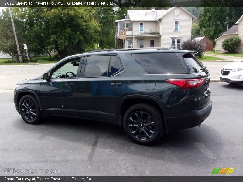 Graphite Metallic / Jet Black 2021 Chevrolet Traverse RS AWD