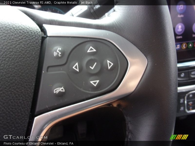 Graphite Metallic / Jet Black 2021 Chevrolet Traverse RS AWD