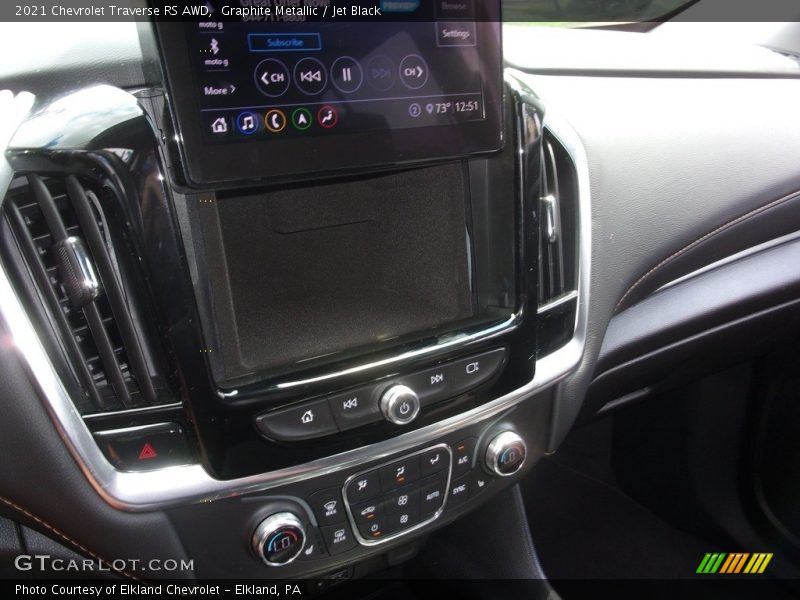 Graphite Metallic / Jet Black 2021 Chevrolet Traverse RS AWD