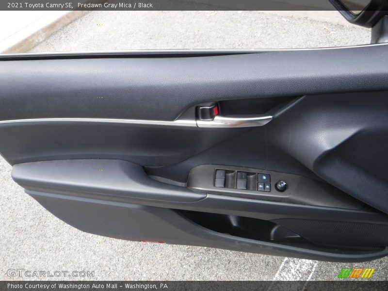 Predawn Gray Mica / Black 2021 Toyota Camry SE