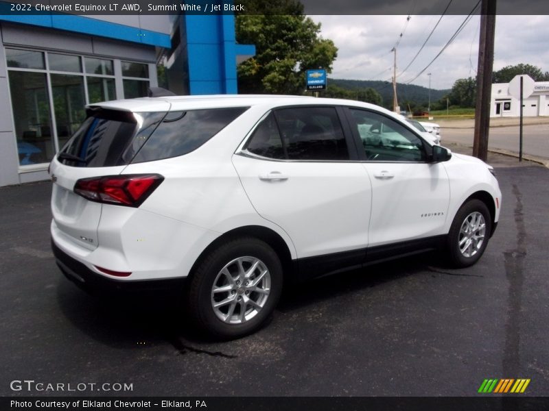 Summit White / Jet Black 2022 Chevrolet Equinox LT AWD