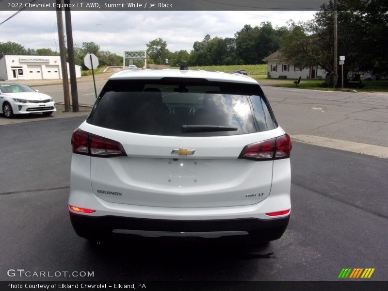Summit White / Jet Black 2022 Chevrolet Equinox LT AWD