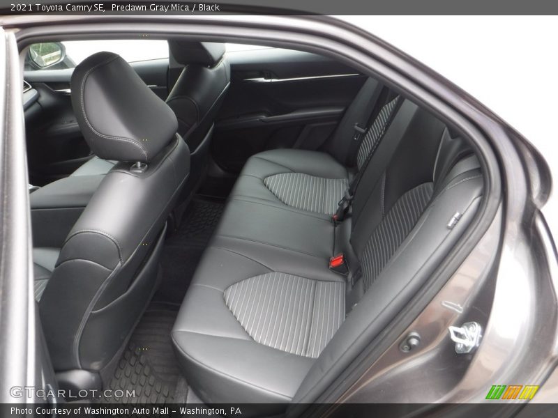 Rear Seat of 2021 Camry SE