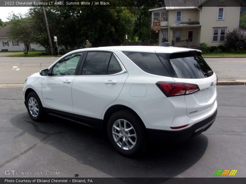 Summit White / Jet Black 2022 Chevrolet Equinox LT AWD
