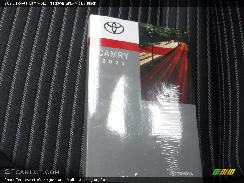 Predawn Gray Mica / Black 2021 Toyota Camry SE