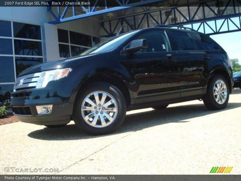 Black / Charcoal Black 2007 Ford Edge SEL Plus