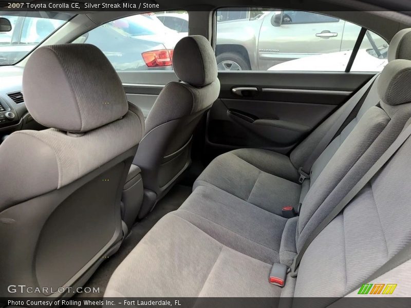 Silver Streak Mica / Stone 2007 Toyota Corolla CE