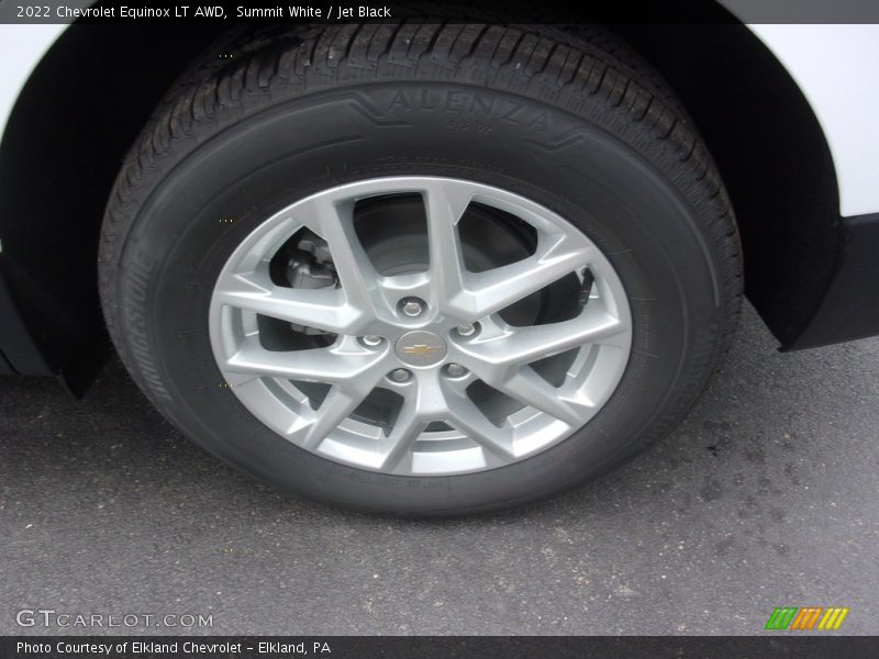 Summit White / Jet Black 2022 Chevrolet Equinox LT AWD