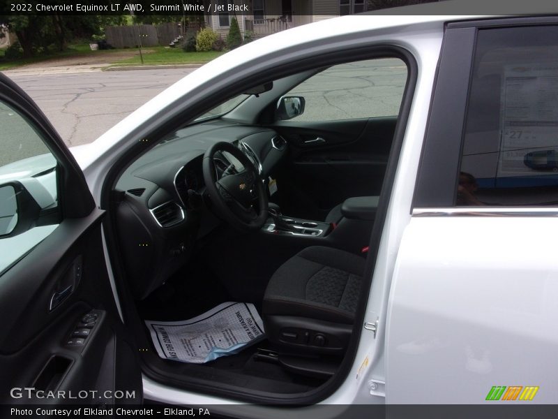 Summit White / Jet Black 2022 Chevrolet Equinox LT AWD