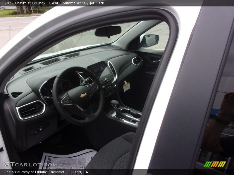 Summit White / Jet Black 2022 Chevrolet Equinox LT AWD