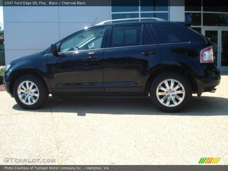Black / Charcoal Black 2007 Ford Edge SEL Plus