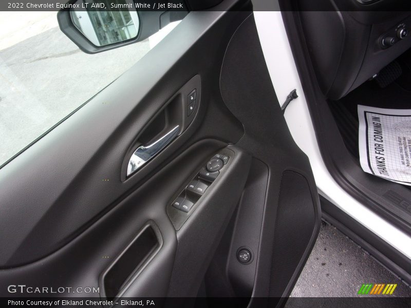 Summit White / Jet Black 2022 Chevrolet Equinox LT AWD