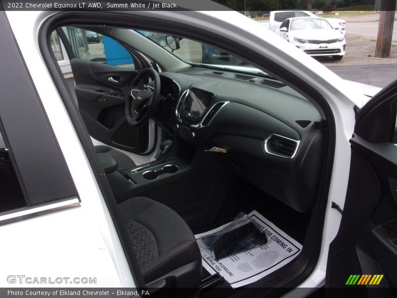 Summit White / Jet Black 2022 Chevrolet Equinox LT AWD