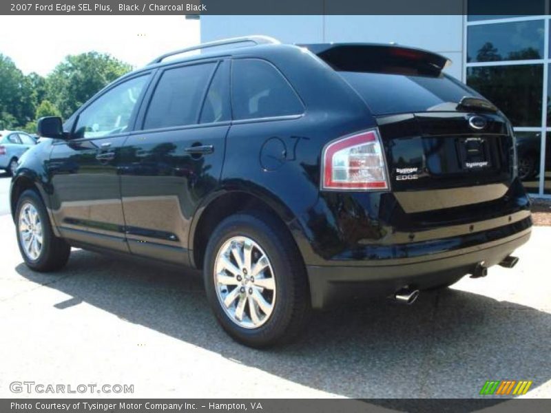 Black / Charcoal Black 2007 Ford Edge SEL Plus