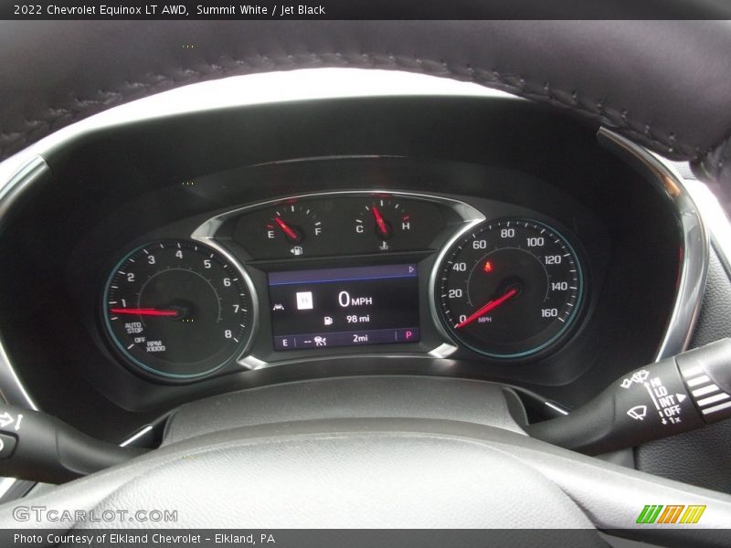 Summit White / Jet Black 2022 Chevrolet Equinox LT AWD