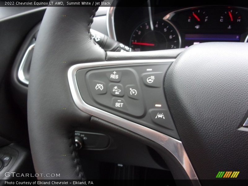 Summit White / Jet Black 2022 Chevrolet Equinox LT AWD
