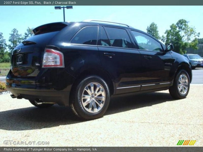 Black / Charcoal Black 2007 Ford Edge SEL Plus